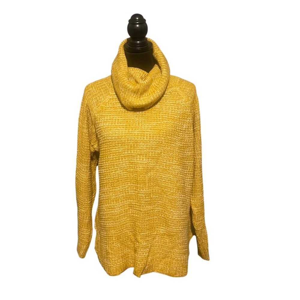 COWL NECK SWEATER